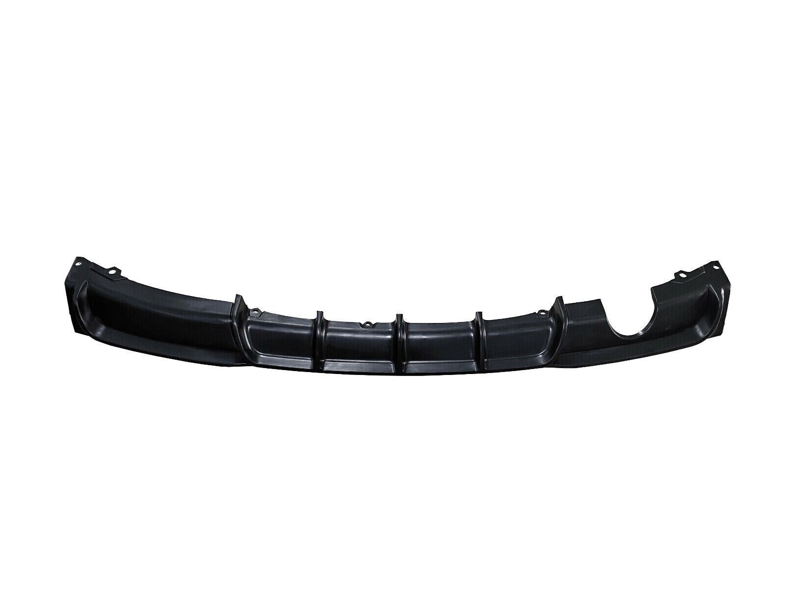 REAR DIFFUSER SINGLE EXHAUST FOR BMW 3 SERIES F30 F31 MP STYLE GLOSS BLACK