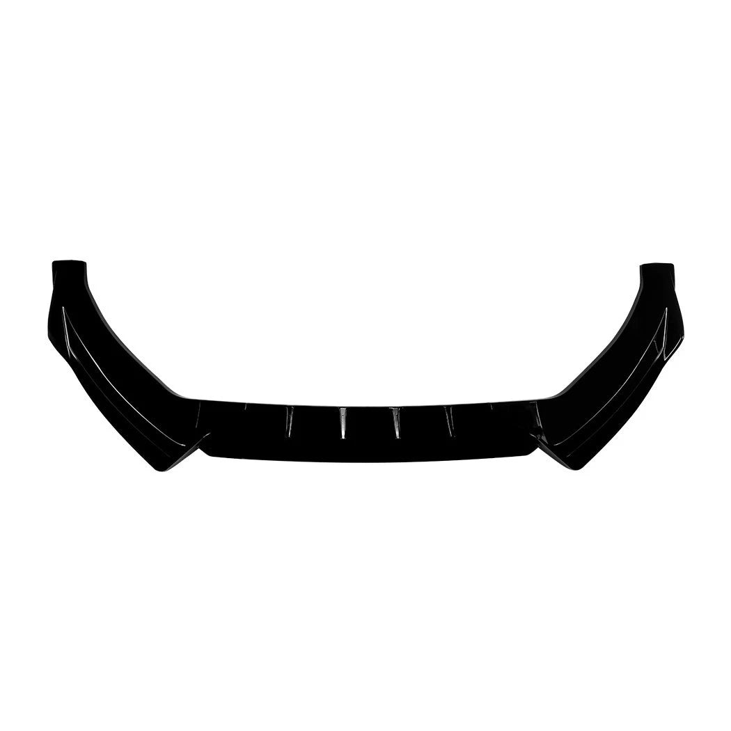 FOR AUDI A4 S4 S LINE B8 FRONT LIP SPLITTER DIFFUSER GLOSS BLACK 2009–2012