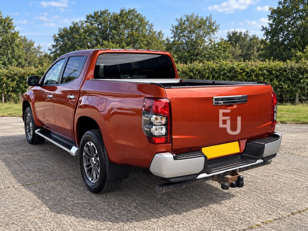 FOR MITSUBISHI L200 TRITON 5 SERIES 2019-2023 FACELIFT SILVER REAR BUMPER STEP