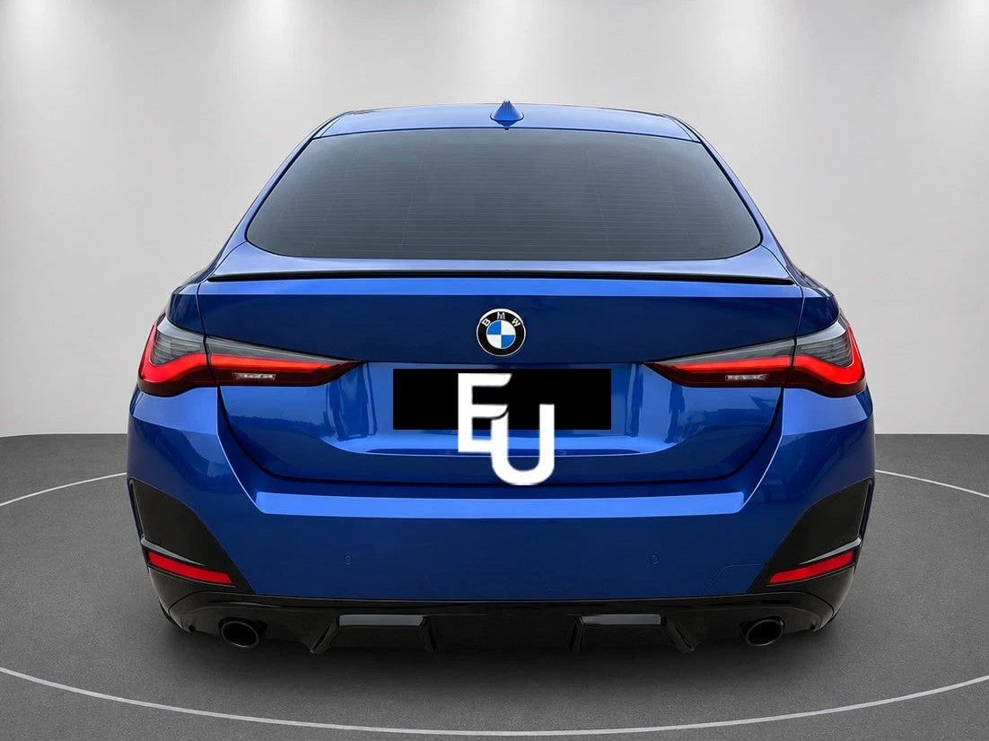 BODY KIT BODYKIT FOR BMW 4 SERIES G26 MP STYLE FRONT SPLITTER LIP REAR DIFFUSER