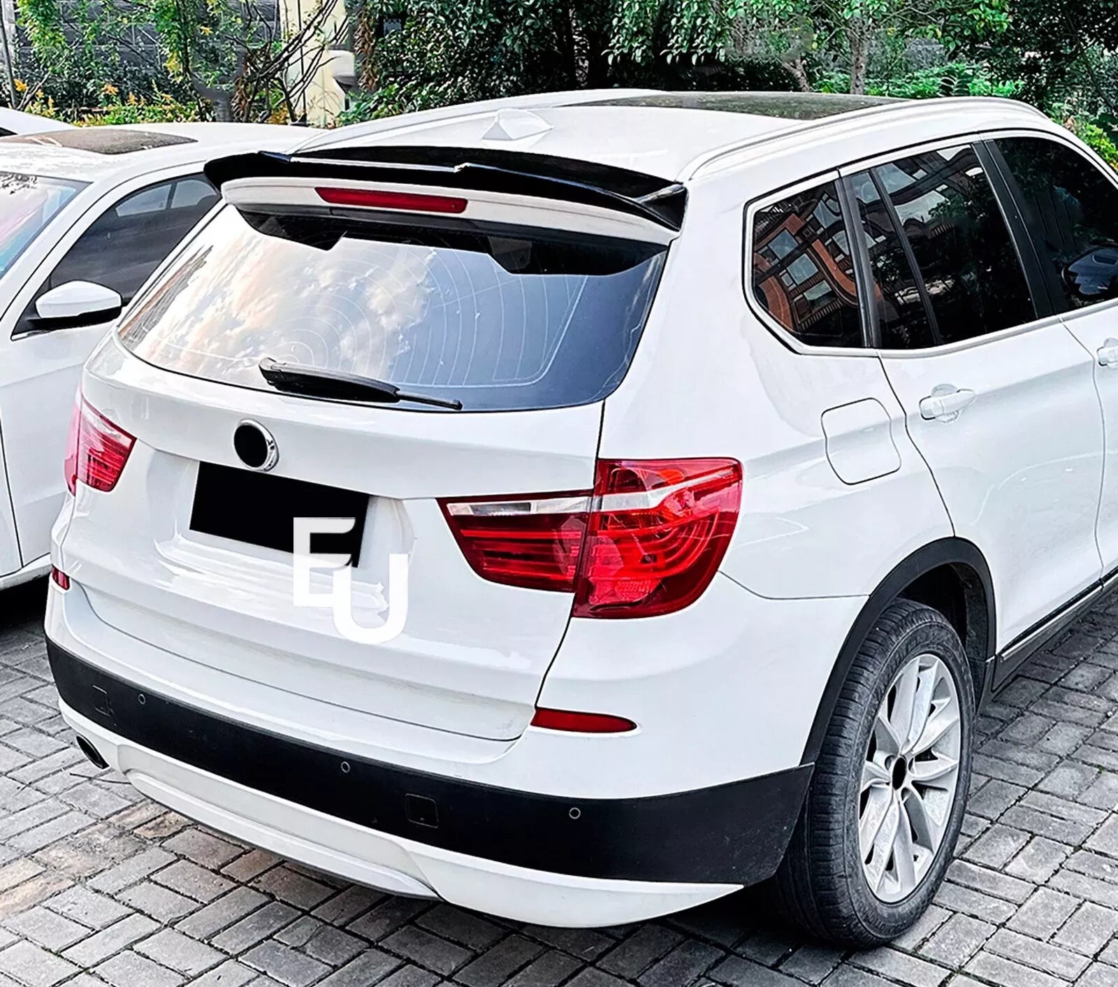 REAR BOOT ROOF SPOILER LIP M SPORT STYLE GLOSS BLACK FOR BMW X3 F25 2011-2017