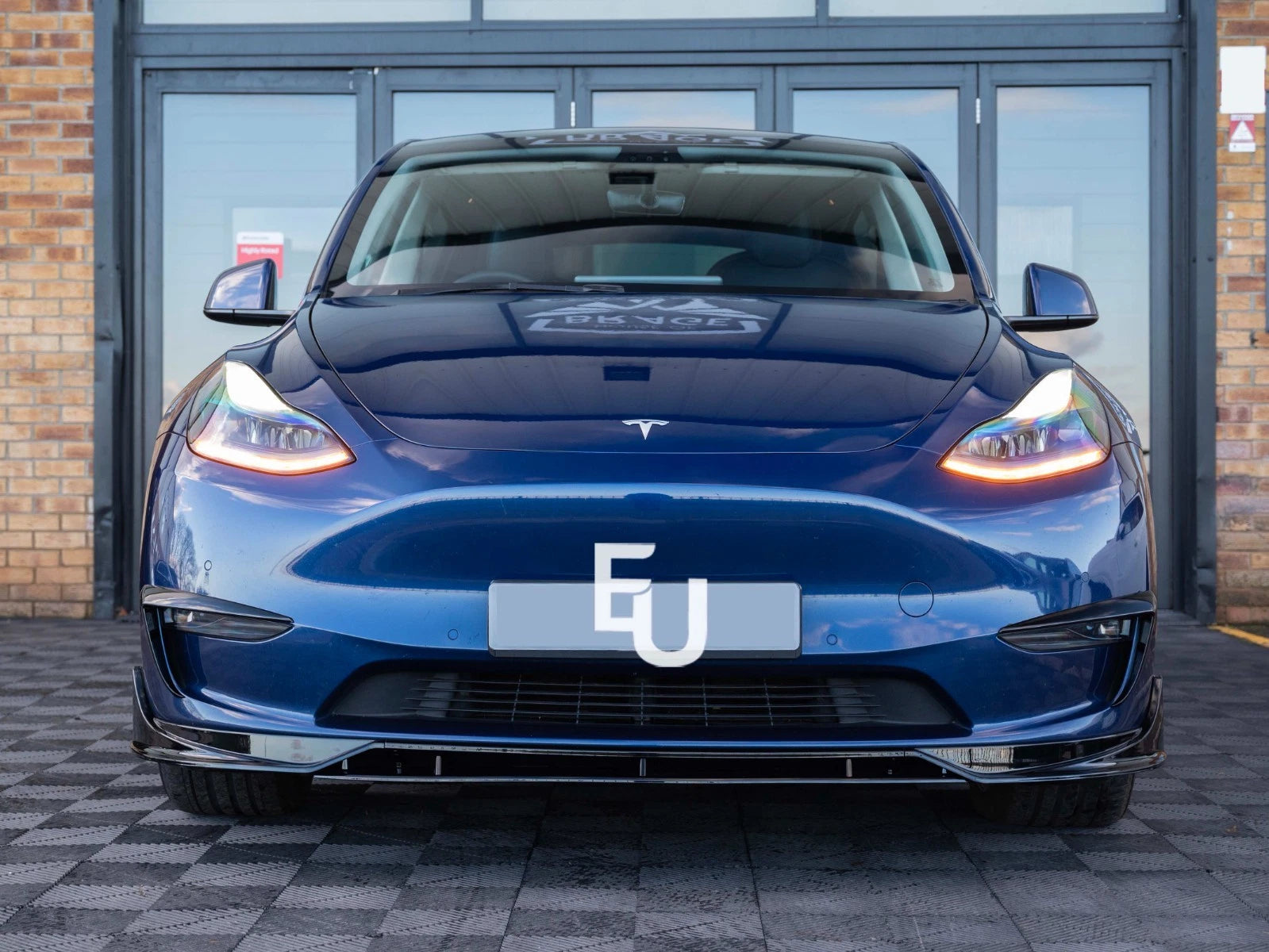 FOR TESLA MODEL Y BODY KIT BODYKIT FRONT SPLITTER LIP REAR DIFFUSER MIRROR 2021+