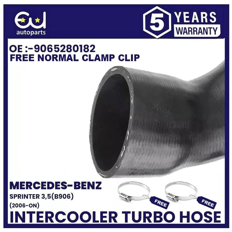 FOR MERCEDES  INTERCOOLER TURBO HOSE PIPE SPRINTER W906 2.2 3.0 CDI 9065280182