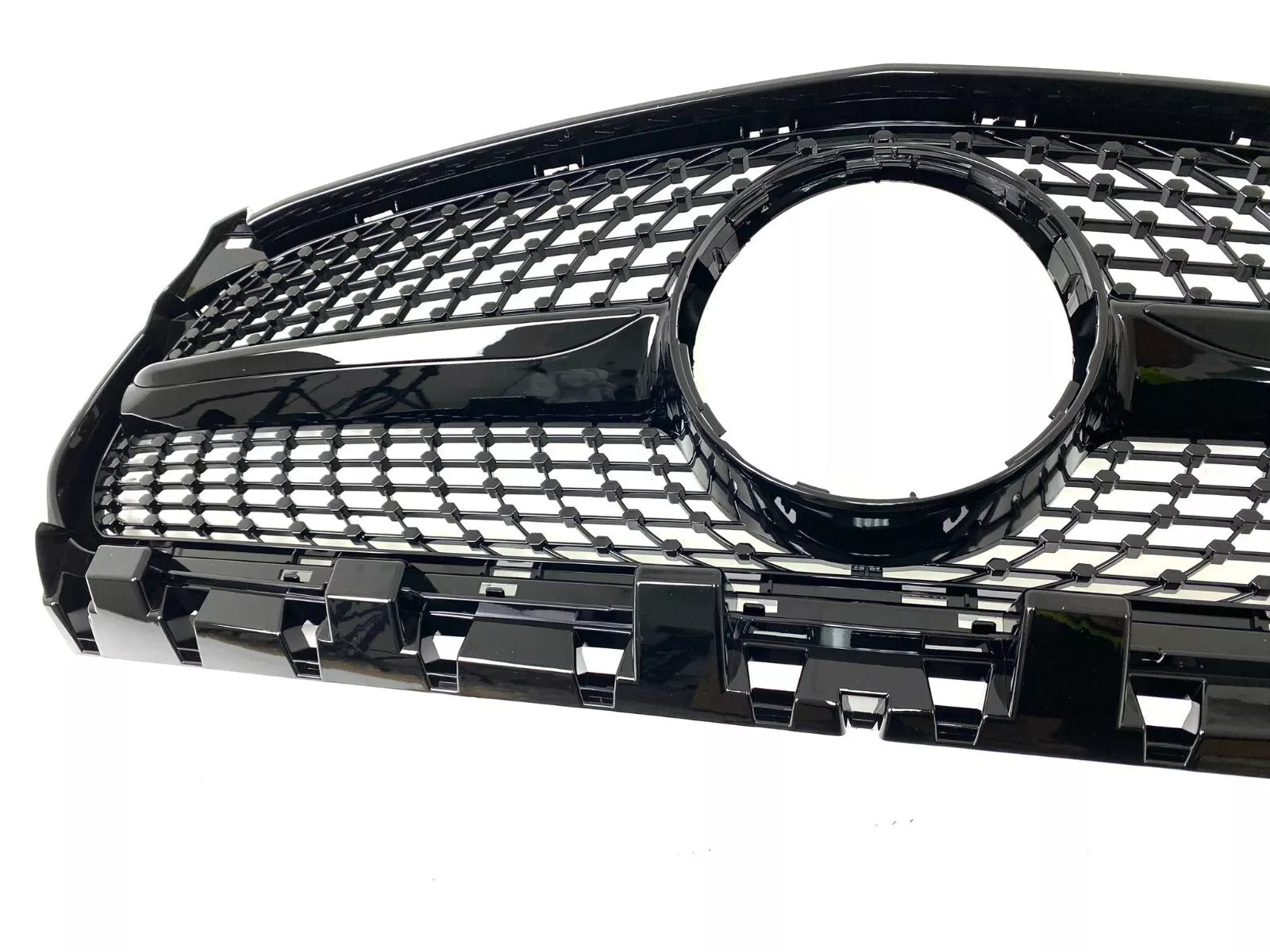 FOR MERCEDES CLA CLASS W117 C117 13-19 FRONT GRILLE GRILL BLACK DIAMOND STYLE