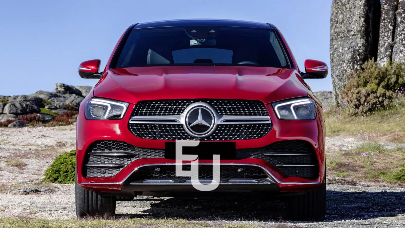 FOR MERCEDES GLE W167 C167 V167 HEADLIGHT LENS LAMP COVER LEFT RIGHT SIDE 19-23