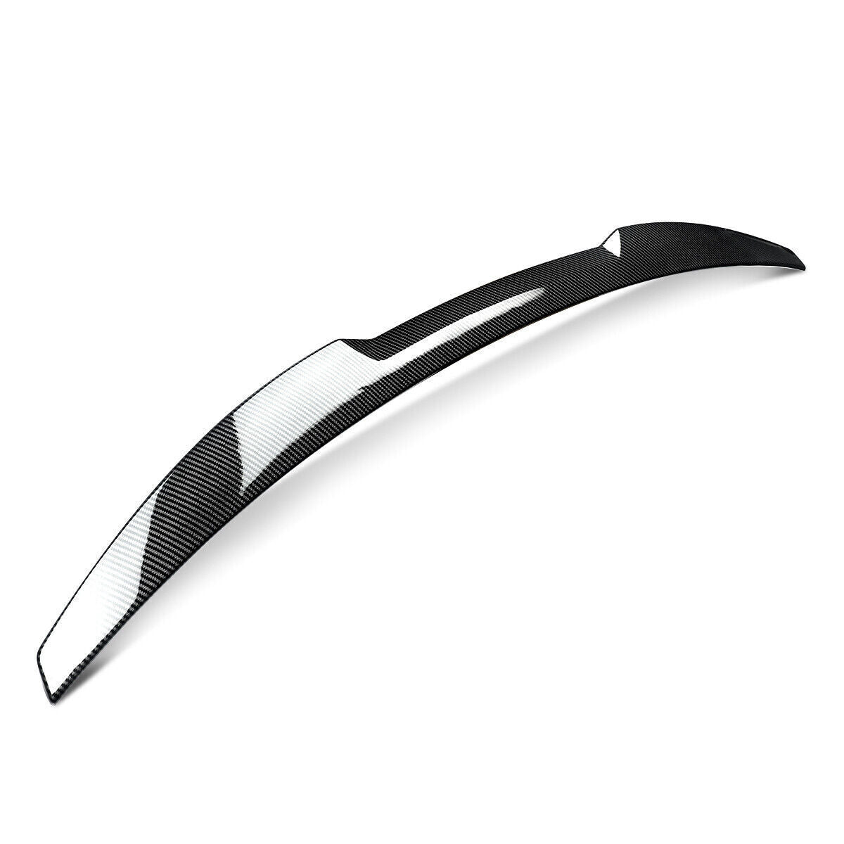REAR BOOT SPOILER WING FOR AUDI A3 S3 RS3 8V SALOON CARBON FIBRE M4 STYLE 13-20