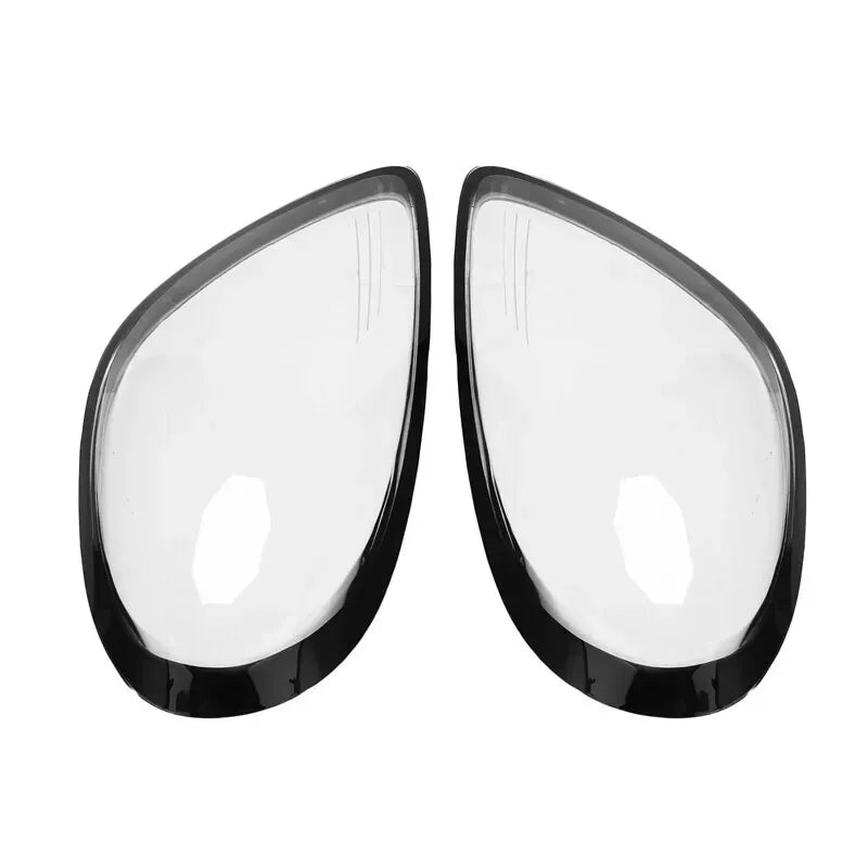 LEFT RIGHT PAIR HEADLIGHT LAMP LENS COVER FOR PORSCHE BOXSTER CAYMAN 981 12-16
