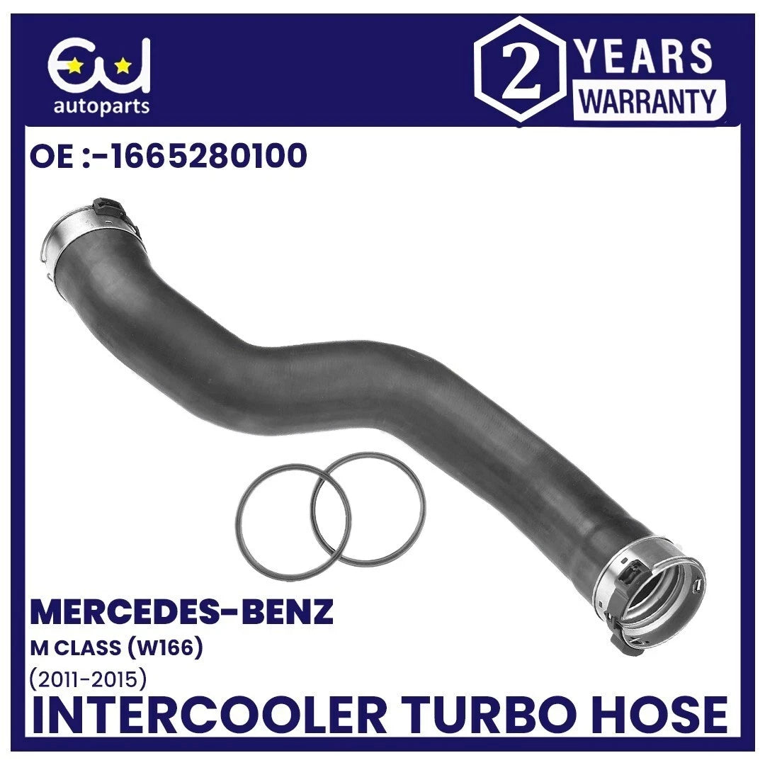 INTERCOOLER TURBO HOSE FOR MERCEDES-BENZ ML GLE 250 OM651 W166 11-15 A1665280100