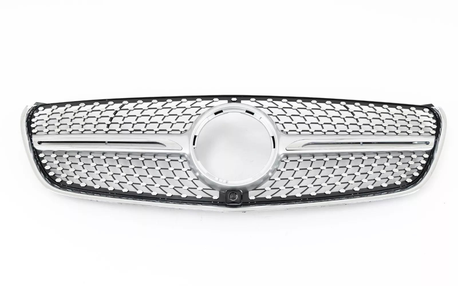 FOR MERCEDES VITO W447 BLACK CHROME DIAMOND STYLE SILVER GRILL GRILLE 2015-2019