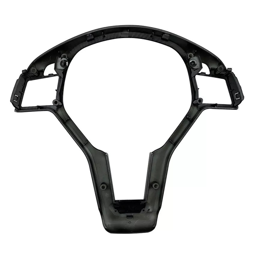 STEERING WHEEL TRIM COVER FOR MERCEDES C E CLASS W204 W212 W117 C63 E63 GLOSS