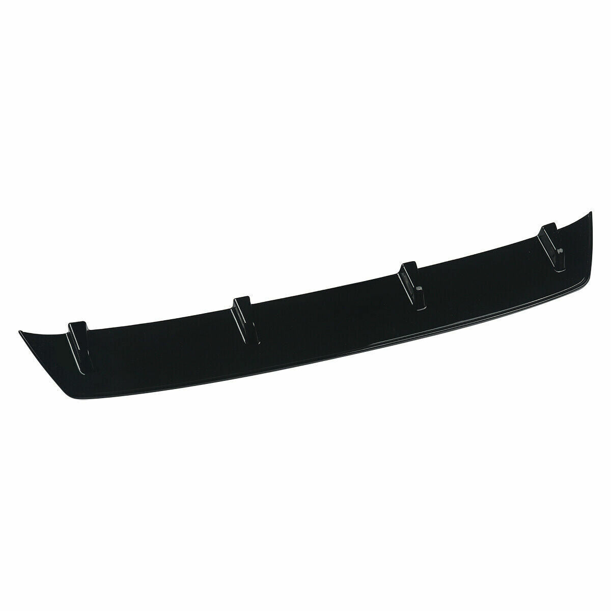 FOR MERCEDES A CLASS W176 AMG A45 LOOK REAR DIFFUSER SPLITTER GLOSS BLACK 12-18
