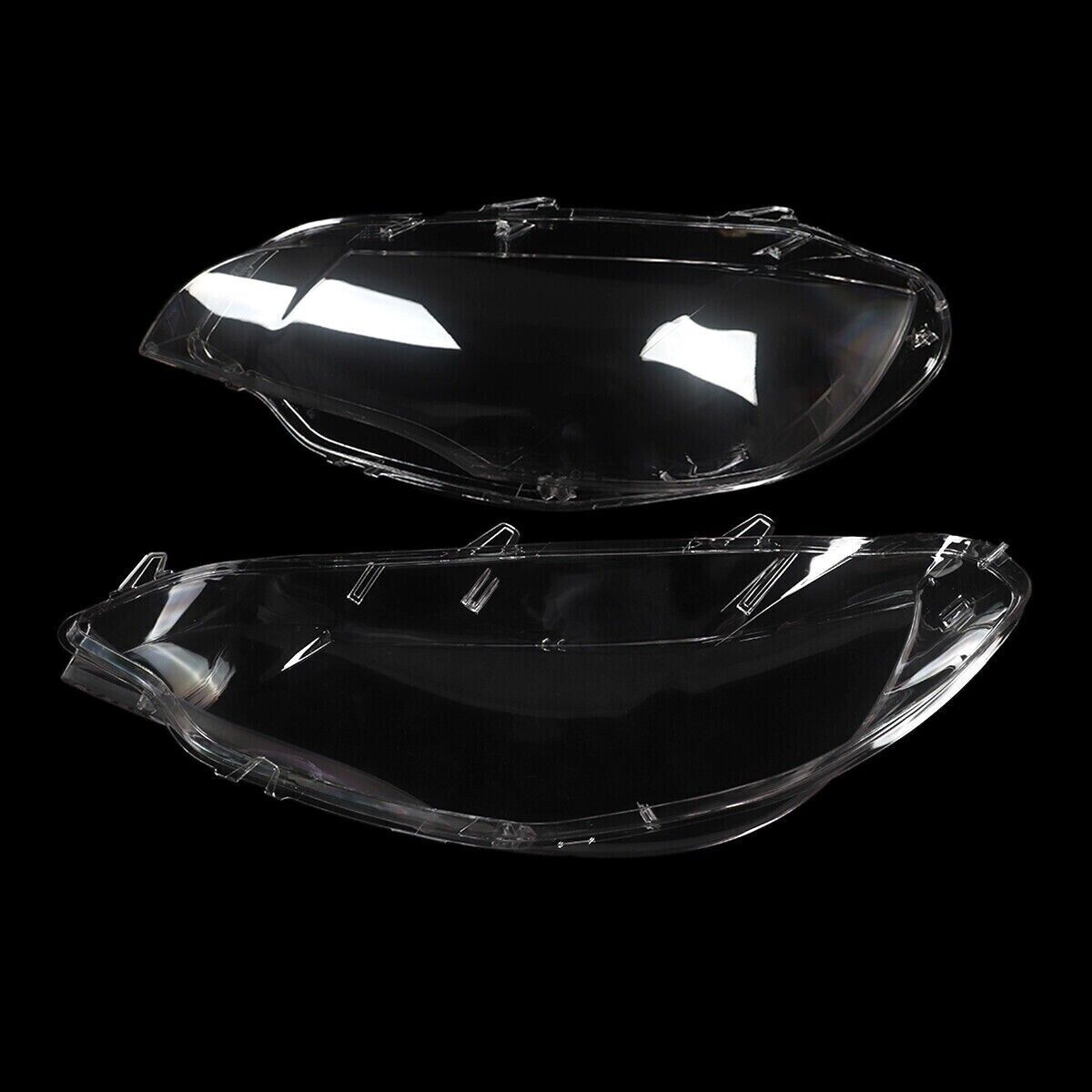 HEADLIGHT HEADLAMP CLEAR LENS COVER FOR BMW X6 E71 2006-14