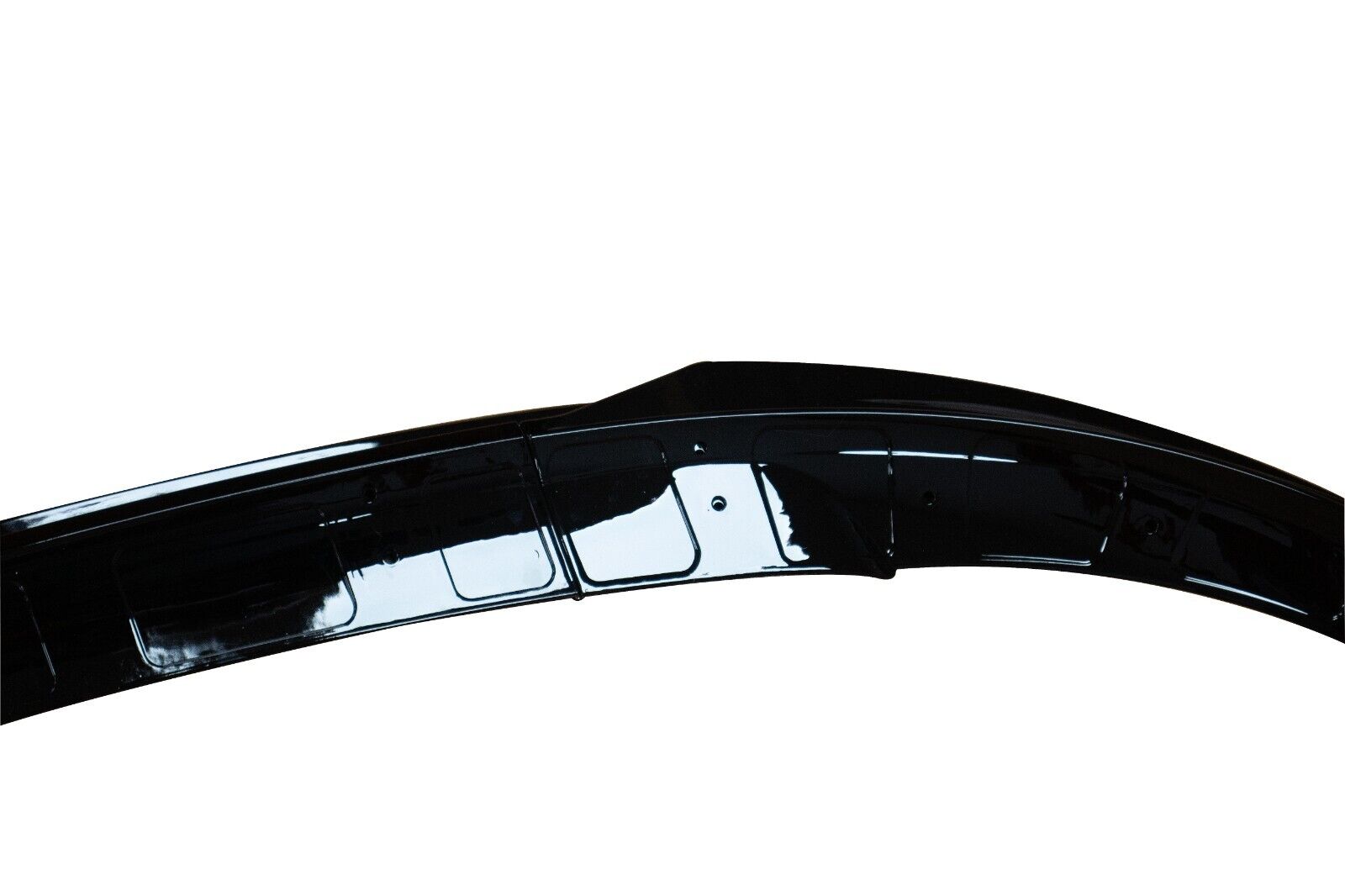 FOR TESLA MODEL Y FRONT BUMPER SPLITTER LIP SPOILER GLOSS BLACK 2020-2023