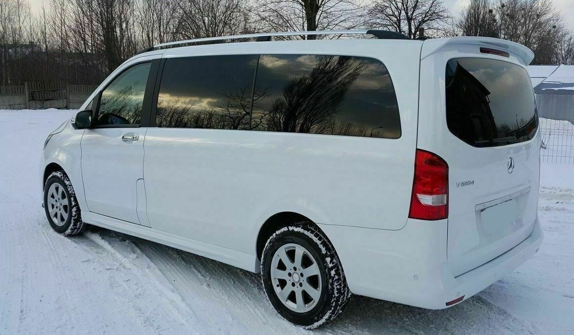REAR TAILGATE ROOF SPOILER WING FOR MERCEDES VITO W447 2015 ONWARD UNPAINTED