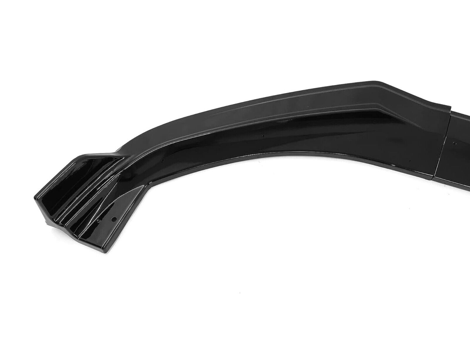 FOR FORD MUSTANG MACH-E FRONT BUMPER SPLITTER LIP VALANCE GLOSS BLACK 21+
