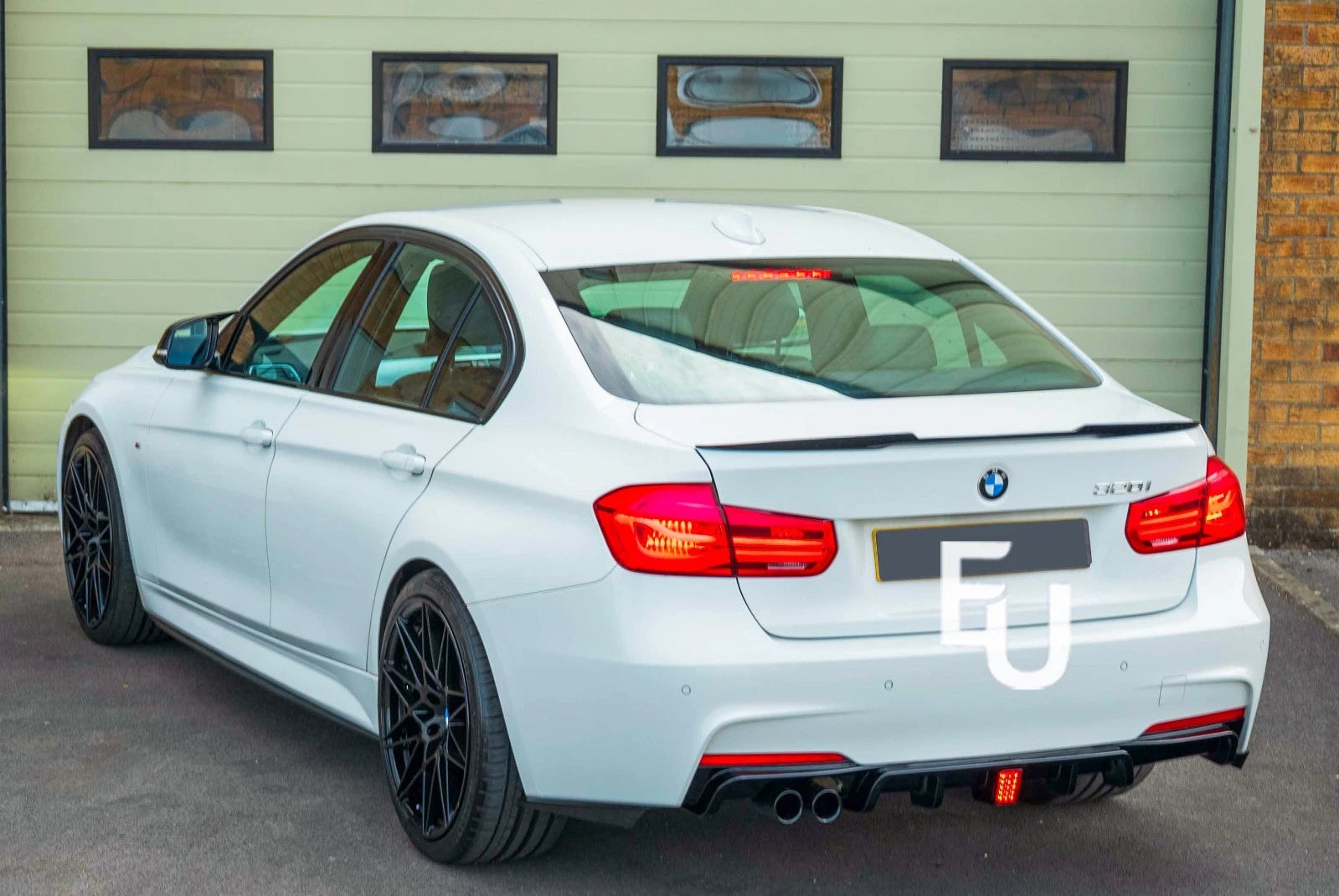 FOR BMW 3 SERIES F30 MP FRONT LIP SPLITTER REAR LED DIFFUSER BODYKIT BODY KIT