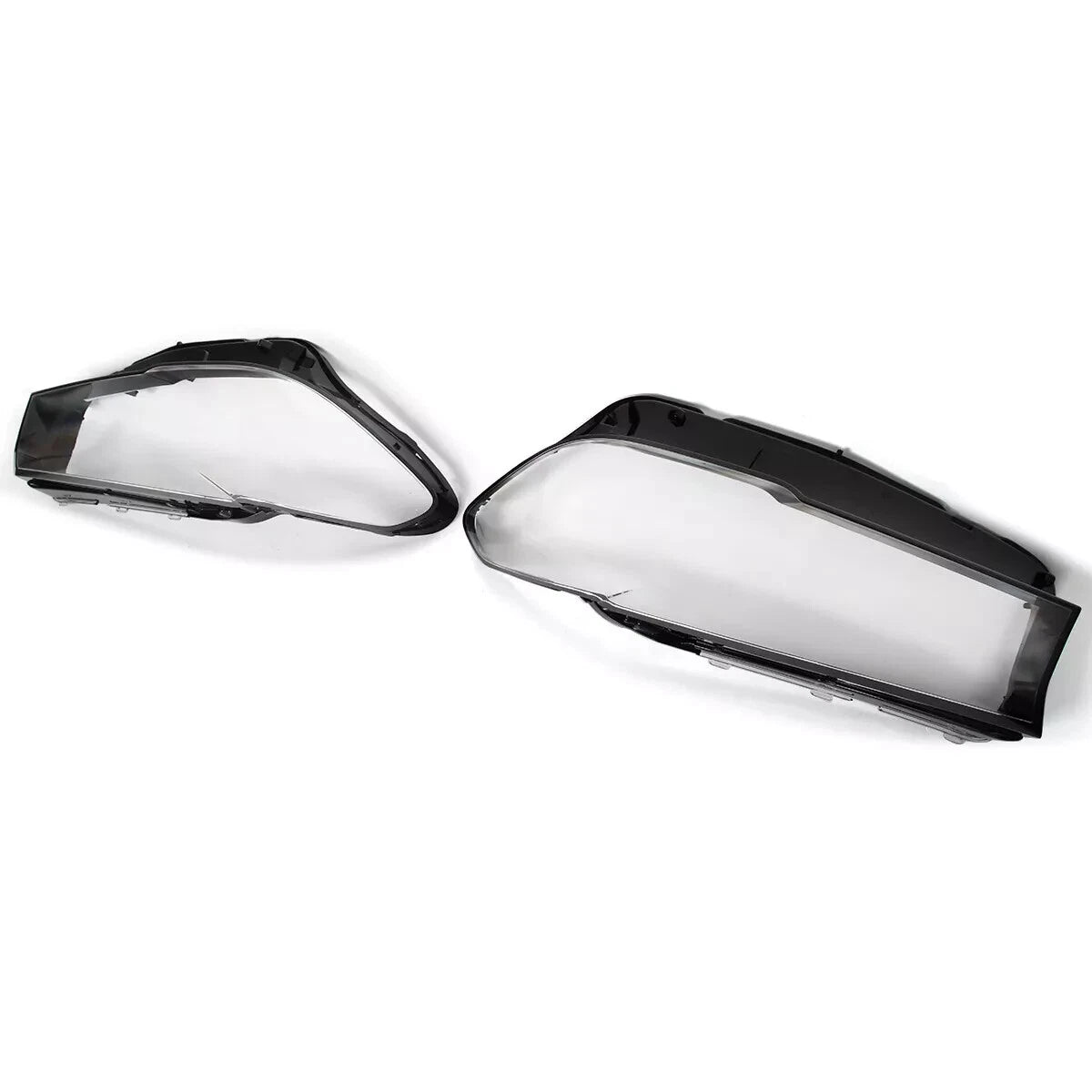 FOR BMW G30 5 SERIES PAIR RIGHT LEFT FRONT HEADLIGHT HEADLAMP LENS COVER 2020-24