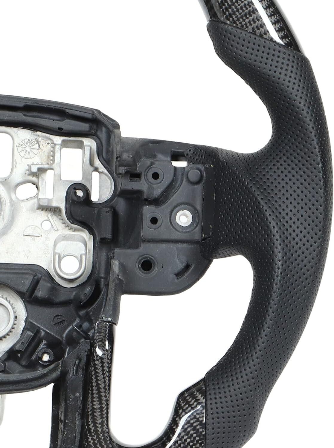 FOR RANGE ROVER SPORT SVR L494 DISCOVERY MK5 CARBON FIBER HEATED STEERING WHEEL