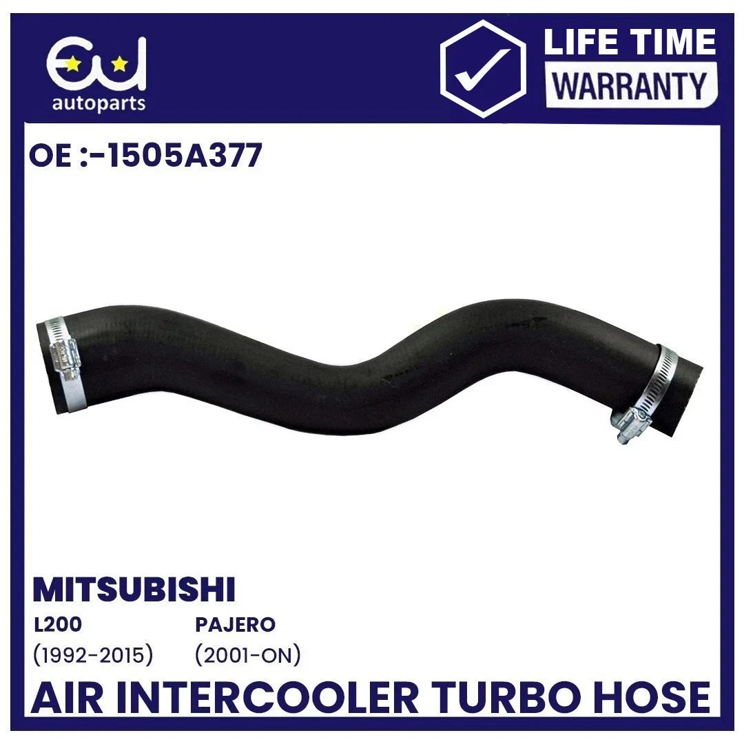 FOR MITSUBISHI L200 2.5 D TURBO OUTLET AIR INTERCOOLER INTAKE HOSE PIPE 1505A377