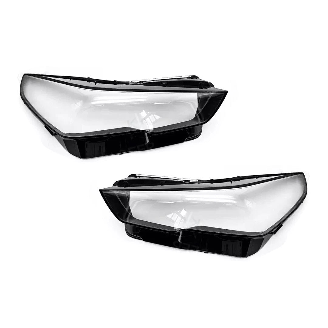 LEFT RIGHT PAIR SET HEADLAMP HEADLIGHT LENS COVER FOR BMW 5 SERIES G60 G61 2023+