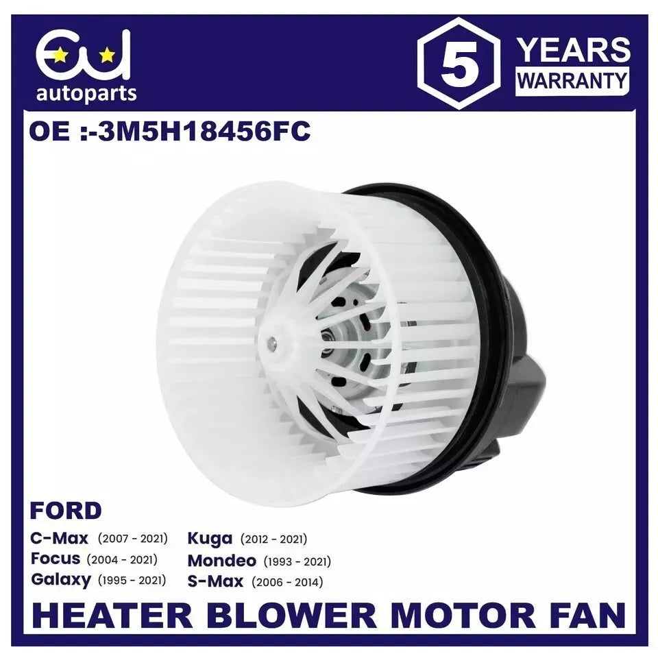 FOR FORD KUGA MK2 MONDEO MK3 MK4 MK5 GALAXY MK2 S-MAX HEATER BLOWER MOTOR FAN