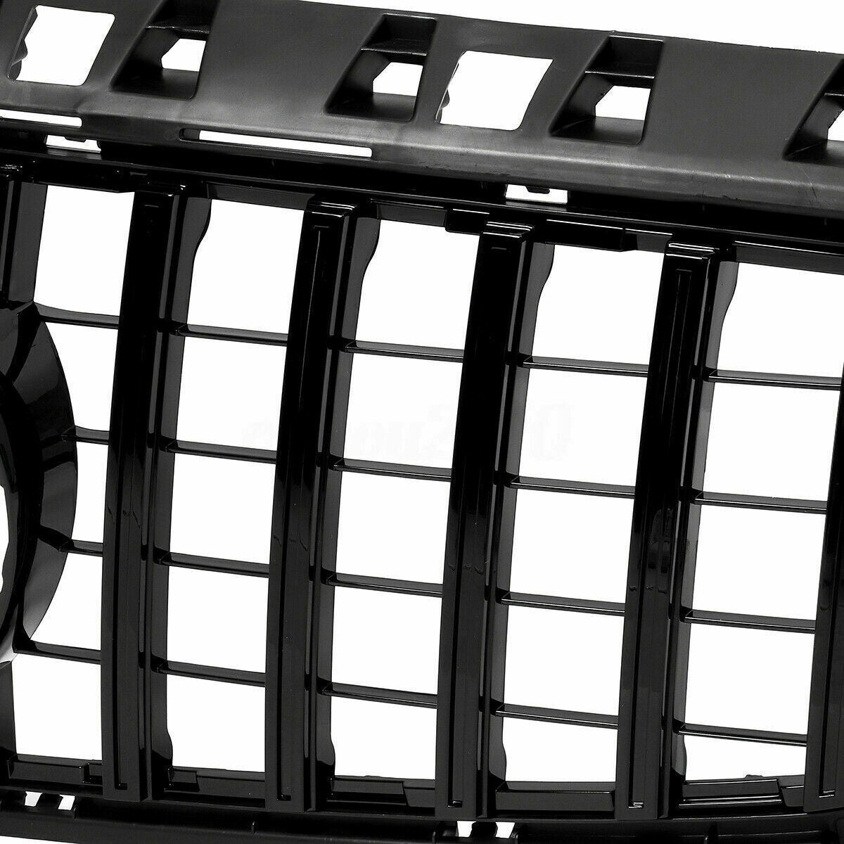 GRILLE FOR MERCEDES A CLASS W176 12-15 A45 GTR GT PANAMERICANA LOOK BLACK GRILL