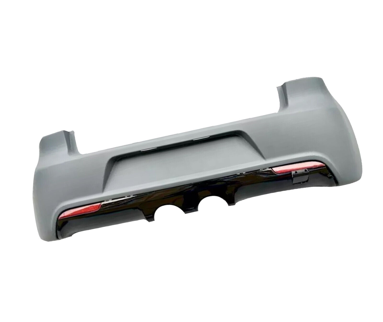 FOR VW GOLF MK6 REAR BUMPER DIFFUSER R20 TYPE BODY KITS 9-12 OEM FIT TDI GTI FSI