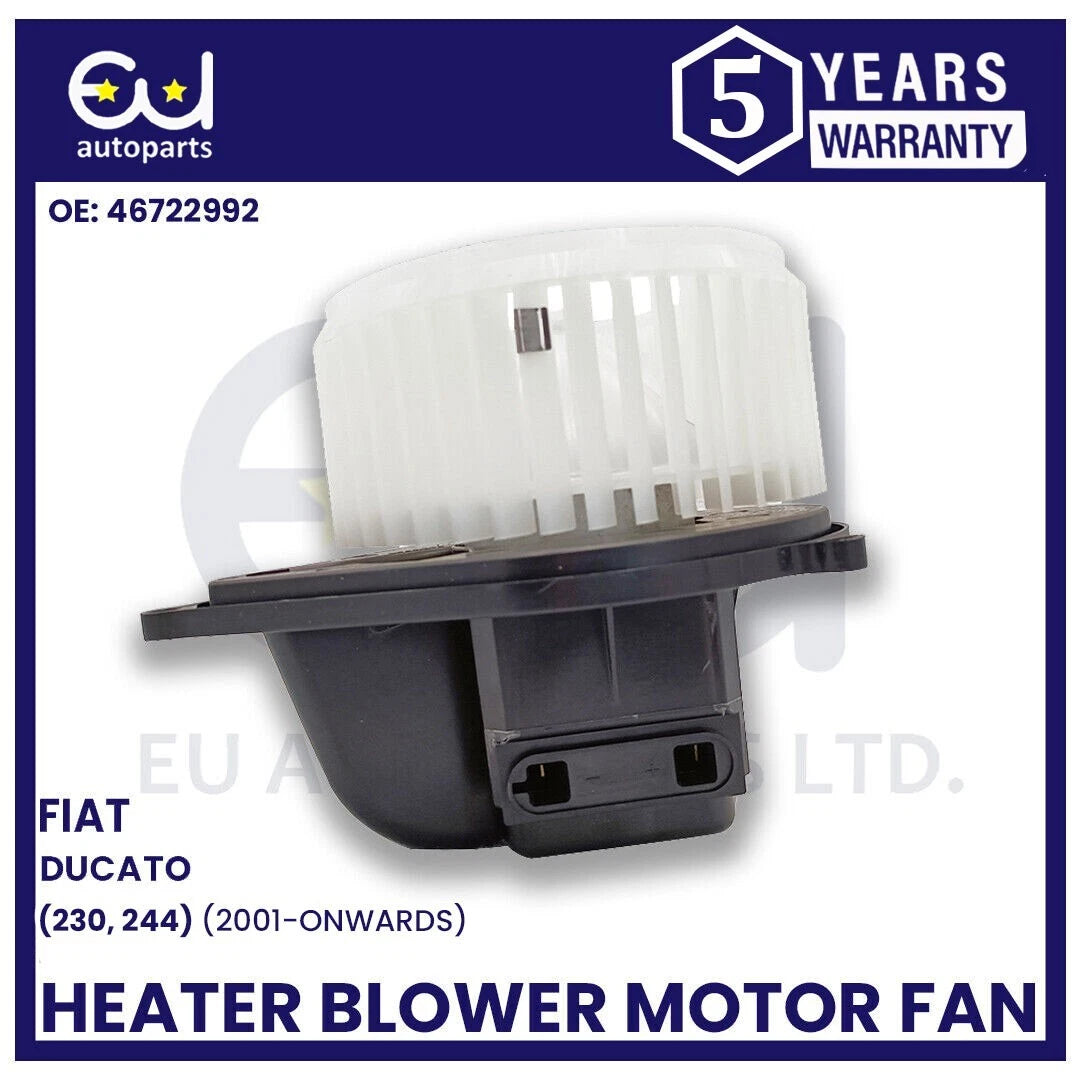 HEATER BLOWER MOTOR FAN FOR FIAT DUCATO 230 244 2001-ONWARDS LHD