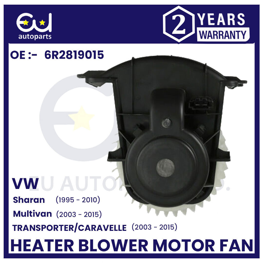 FOR VW TRANSPORTER T5 T6 HEATER BLOWER MOTOR FAN RHD 2003-2022 7H28190
