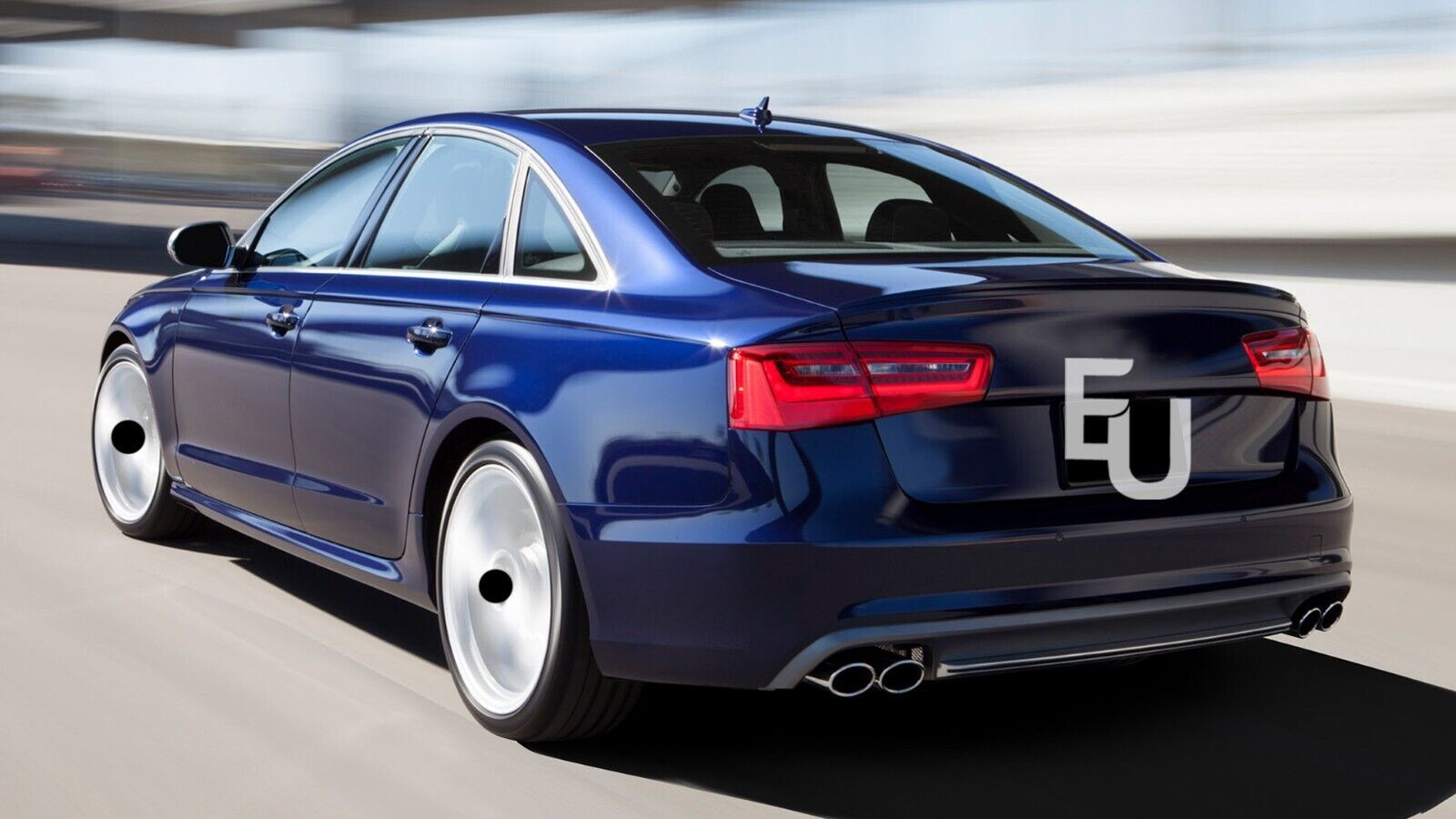 RIGHT SIDE REAR OUTER LED TAIL LIGHT BRAKE LAMP FOR AUDI A6 C7 SALOON 2012-2015