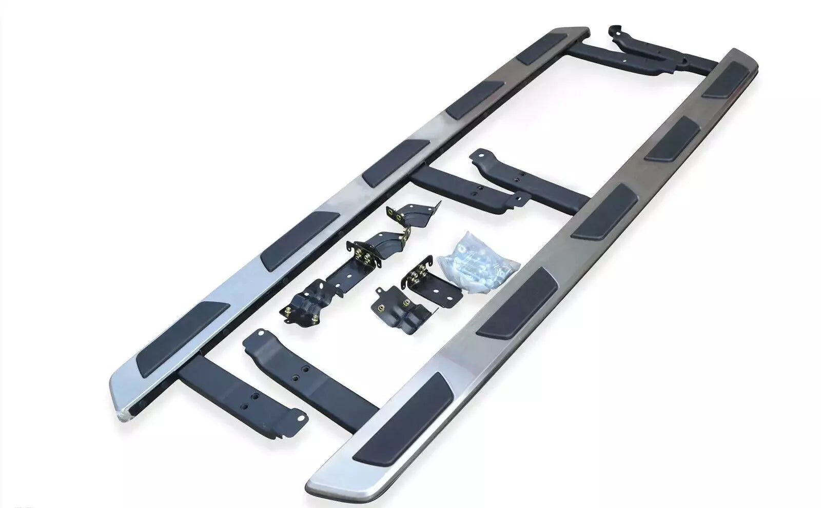 SIDE STEPS RUNNING BOARDS FOR AUDI Q7 2006-2015 4L INTEGRATED BRACKETS