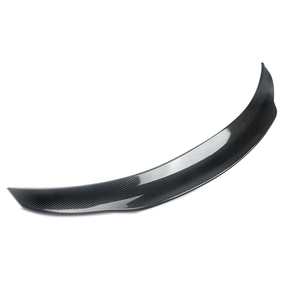 FOR MERCEDES C CLASS W205 RENNTECH PSM STYLE REAR BOOT SPOILER LIP CARBON LOOK