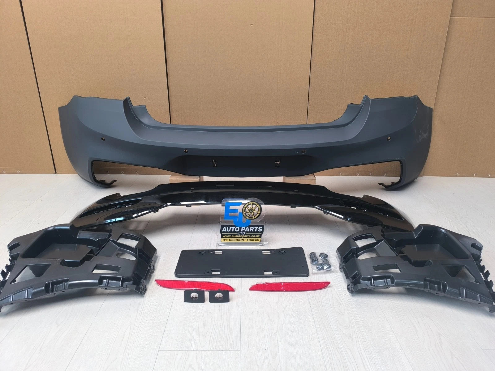FOR BMW 1 SERIES F20 F21 2015-19 LCI M SPORT REAR BUMPER DIFFUSER M135i M140i