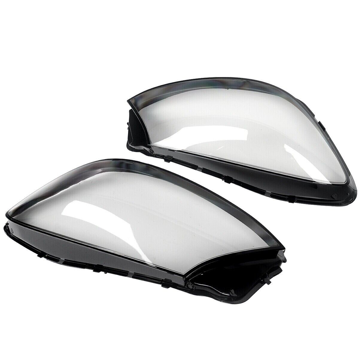 PAIR FOR MERCEDES-BENZ S CLASS W222 LCI HEADLAMP HEADLIGHT LENS COVER 2018-2020