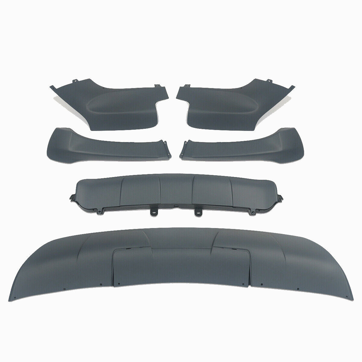 FOR BMW X5 E70 M PERFORMANCE STYLE FULL BODY KIT DIFFUSER SPLITTER SPOILER LIP