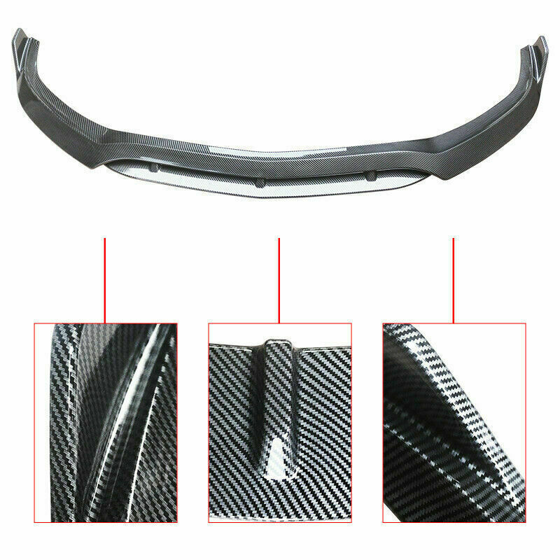 FOR MERCEDES BENZ C63 W205 15-18 BODYKIT BODY KIT FRONT SPLITTER LIP DIFFUSER