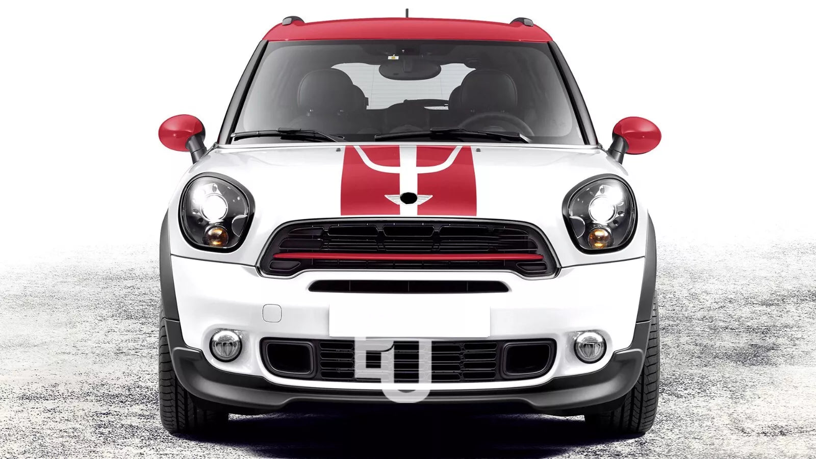 FOR BMW MINI R60 COOPER COUNTRYMAN 2014-16 PAIR L+R HEADLIGHT LENS CLEAR COVER