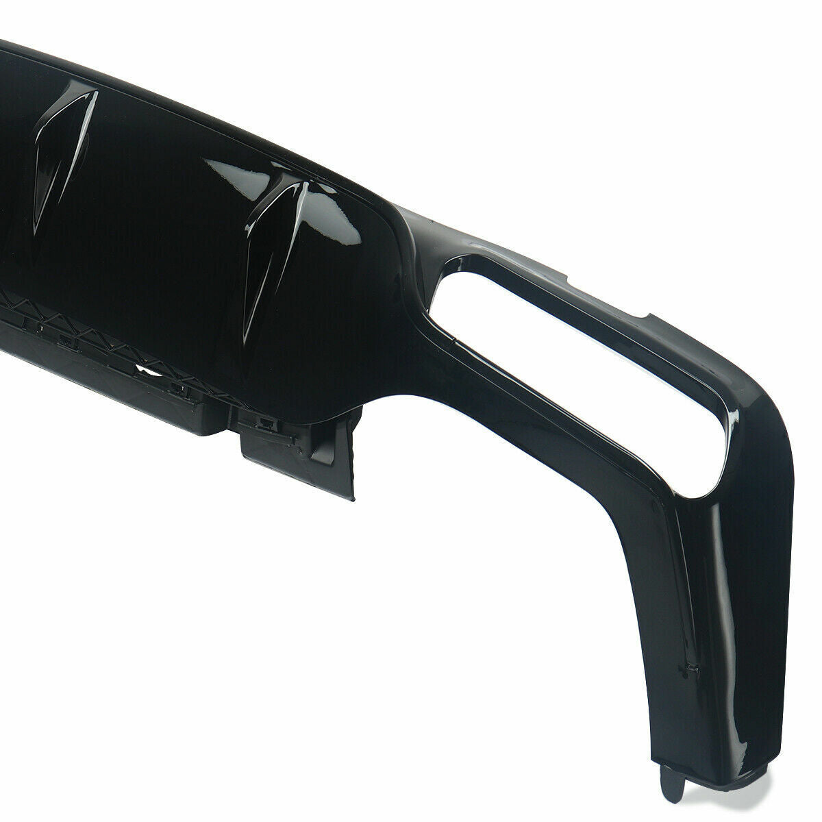 REAR BUMPER DIFFUSER W/ TAILPIPES FOR MERCEDES-BENZ E CLASS W213 SALOON E63 LOOK