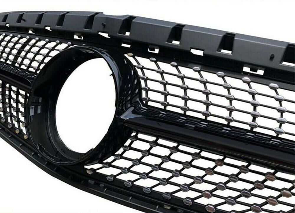 FOR MERCEDES BENZ B CLASS W246 BUMPER SPORT GRILLE 2015-2018 FACELIFT DIAMOND
