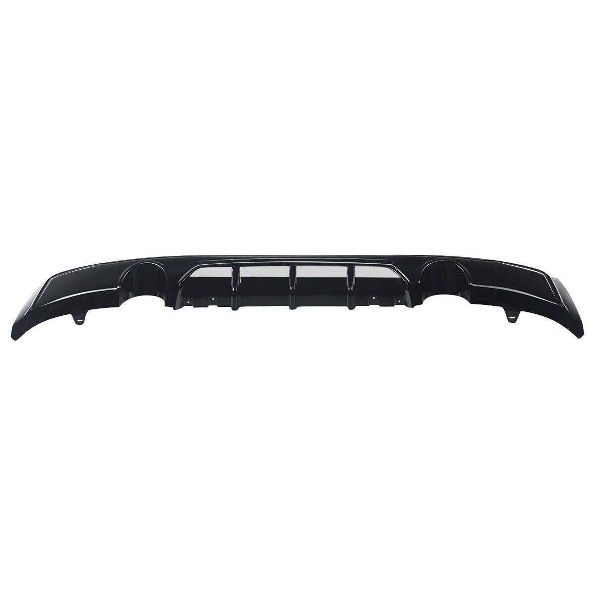 FOR BMW 2 SERIES F22 F23 REAR DIFFUSER M235i M240i LOOK GLOSS BLACK 2014-2021