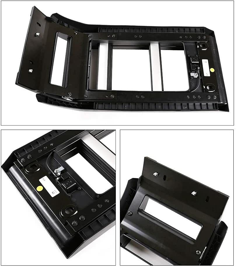 FOR LAND ROVER DEFENDER L663 TELESCOPIC SIDE LADDER DEPLOYABLE ROOF SILVER STYLE