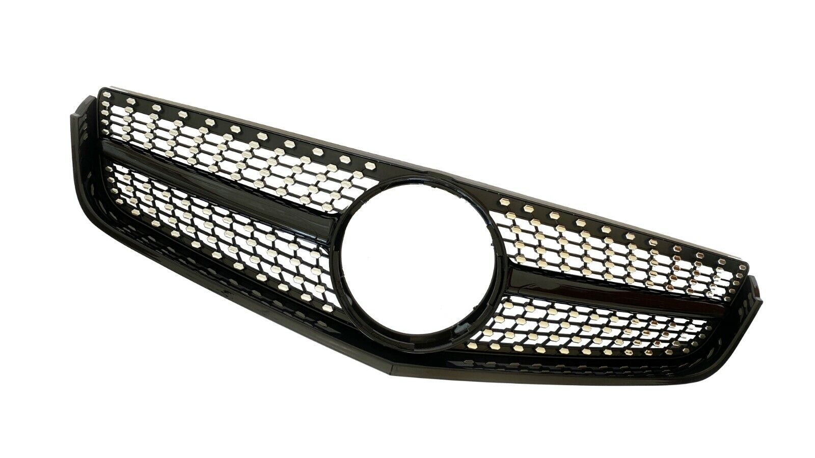 FOR MERCEDES W207 C207 09-13 E-CLASS COUPE CONVERTIBLE BLACK DIAMOND GRILLE