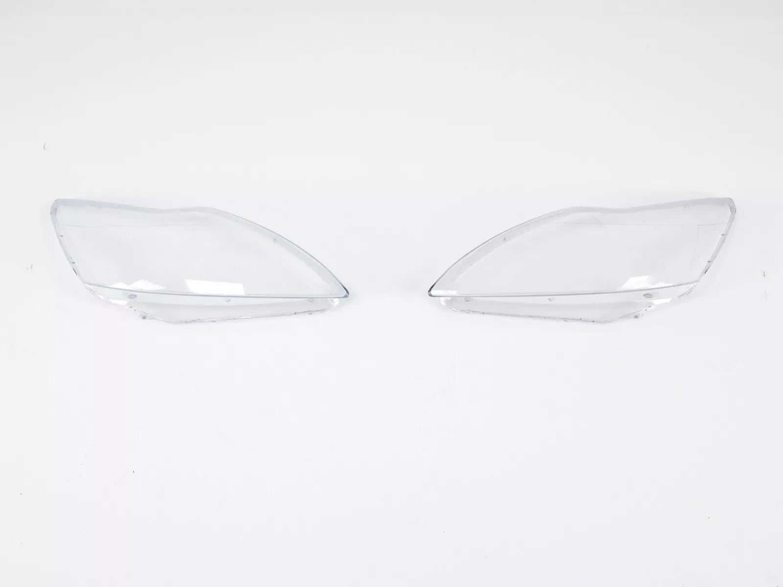 FOR FORD FOCUS MK2 FRONT HEADLIGHT LAMP LENS COVER LEFT RIGHT SIDE PAIR 2008-10