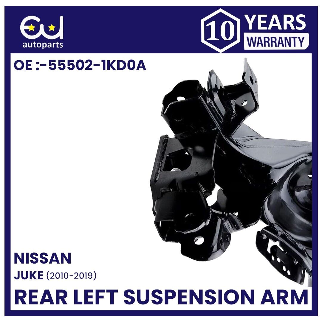 REAR LEFT SUSPENSION CONTROL ARM KIT FOR NISSAN JUKE F15 QASHQAI MK2 4WD 2010-ON
