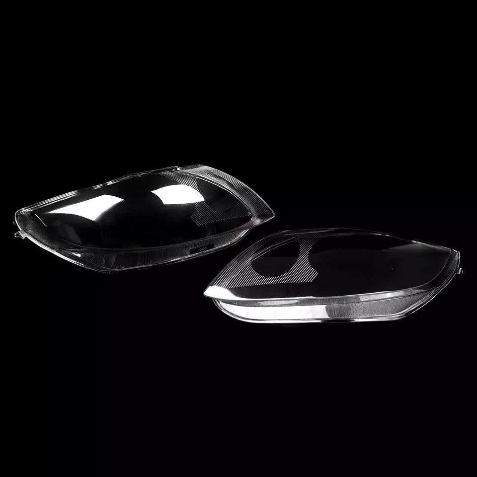 FOR BMW Z4 E85 2003-08 HEADLIGHT HEADLAMP LENS COVER CLEAR LAMPSHADE LEFT+RIGHT