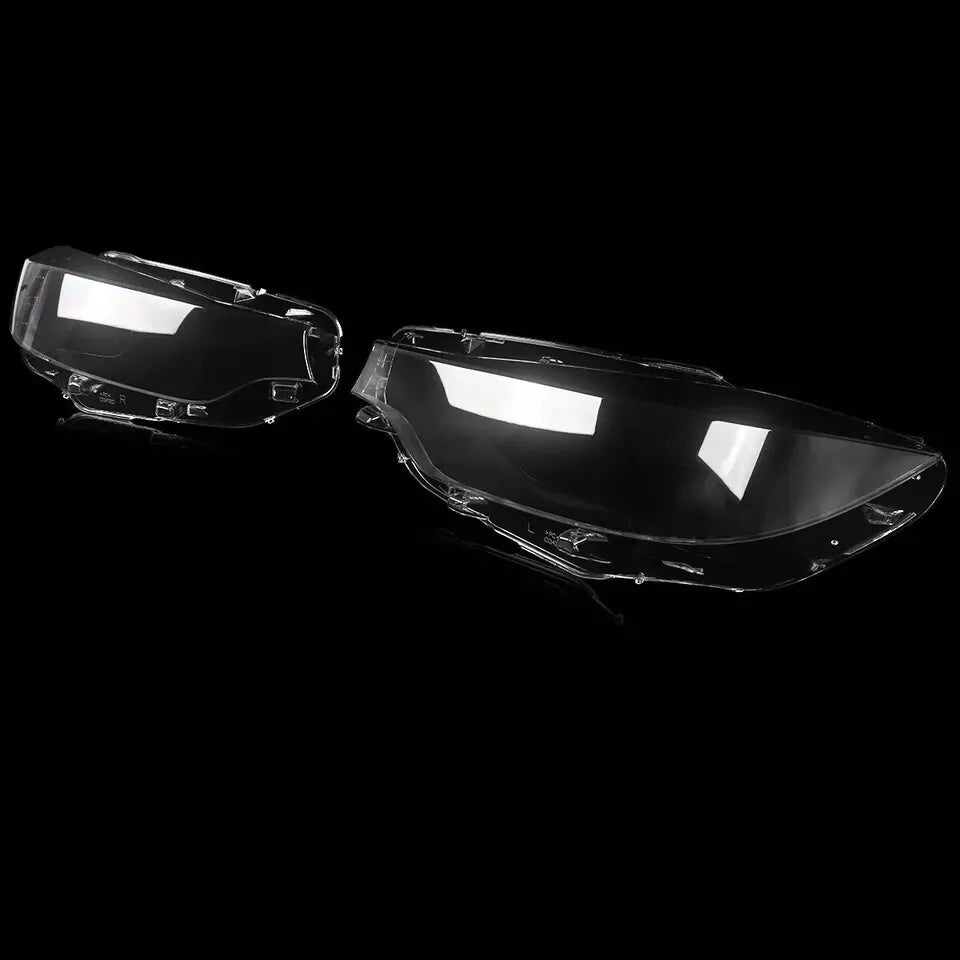 LEFT RIGHT PAIR HEADLAMP HEADLIGHT LENS COVER FOR BMW 4 SERIES F32 F33 F36 17-20
