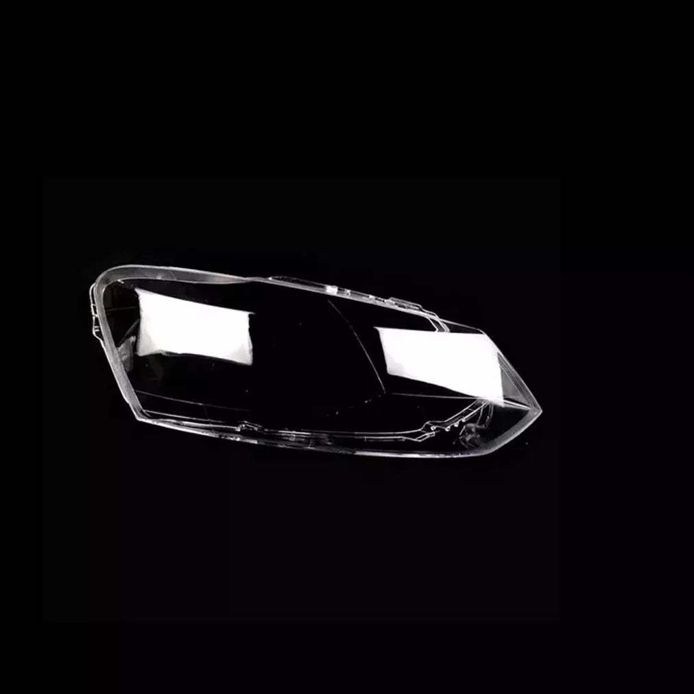 LEFT RIGHT SIDE PAIR HEADLIGHT LENS COVER LAMP FOR VOLKSWAGEN POLO MK5 2010-2017
