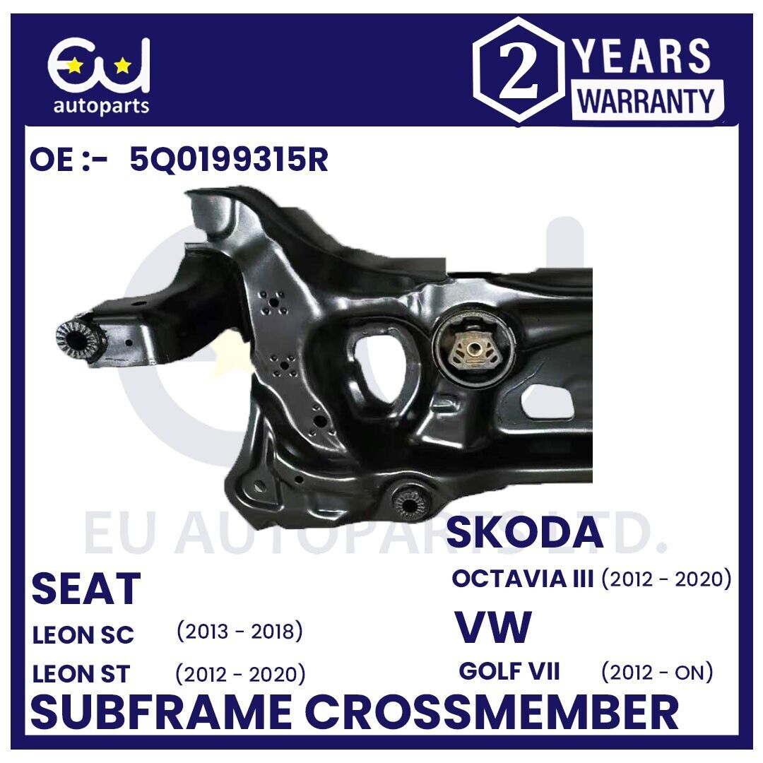 FRONT AXLE SUBFRAME CROSSMEMBER FOR SEAT LEON SKODA OCTAVIA MKIII VW GOLF MK 7