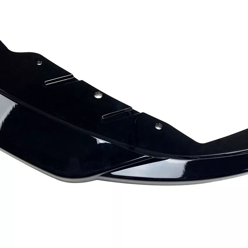 FOR BMW 5 SERIE G30 G31 SE LCI FRONT SPLITTER LIP SPOILER LUXURY GLOSS BLACK 20+