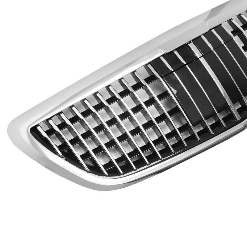 FOR MERCEDES BENZ S CLASS W222 MAYBACH STYLE FRONT GRILL GRILLE CHROME 2014-2021